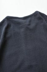 画像16: SCYE BASICS (サイベーシックス) Cotton Pique Henley Neck Shirt [DARK GREY] (16)
