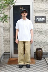 画像4: SCYE BASICS (サイベーシックス) Cotton Pique Polo Shirt [OFF WHITE] (4)