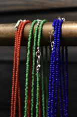 画像2: ROSETTA PRAYER (ロゼッタプレア) 3mm Beads Necklace [3-colors] (2)