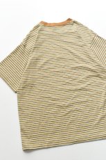 画像15: Behind The River (ビハインドザリバー) Gordie S/S Border Tee [YELLOW/EYEBALL] (15)