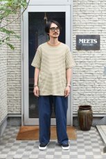 画像4: Behind The River (ビハインドザリバー) Gordie S/S Border Tee [YELLOW/EYEBALL] (4)