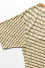 画像17: Behind The River (ビハインドザリバー) Gordie S/S Border Tee [YELLOW/EYEBALL] (17)