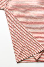画像13: Behind The River (ビハインドザリバー) Gordie S/S Border Tee [RED/ACE] (13)