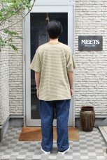 画像6: Behind The River (ビハインドザリバー) Gordie S/S Border Tee [YELLOW/EYEBALL] (6)