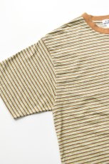 画像11: Behind The River (ビハインドザリバー) Gordie S/S Border Tee [YELLOW/EYEBALL] (11)