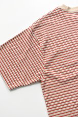 画像17: Behind The River (ビハインドザリバー) Gordie S/S Border Tee [RED/ACE] (17)