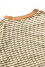 画像16: Behind The River (ビハインドザリバー) Gordie S/S Border Tee [YELLOW/EYEBALL] (16)