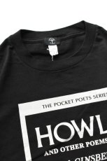 画像10: City Lights Bookstore (シティライツブックストア) HOWL S/S Tee [BLACK] (10)