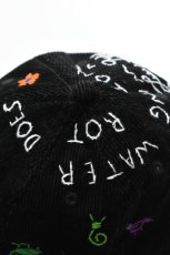 画像4: Behind The River (ビハインドザリバー) BTR×Lucy OAXACA Animalitos Corduroy Cap [BLACK] (4)