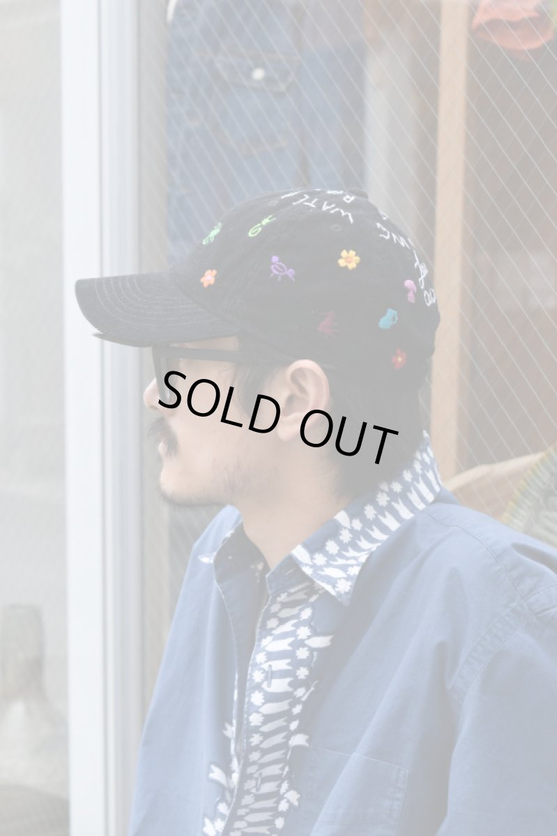 画像10: Behind The River (ビハインドザリバー) BTR×Lucy OAXACA Animalitos Corduroy Cap [BLACK] (10)