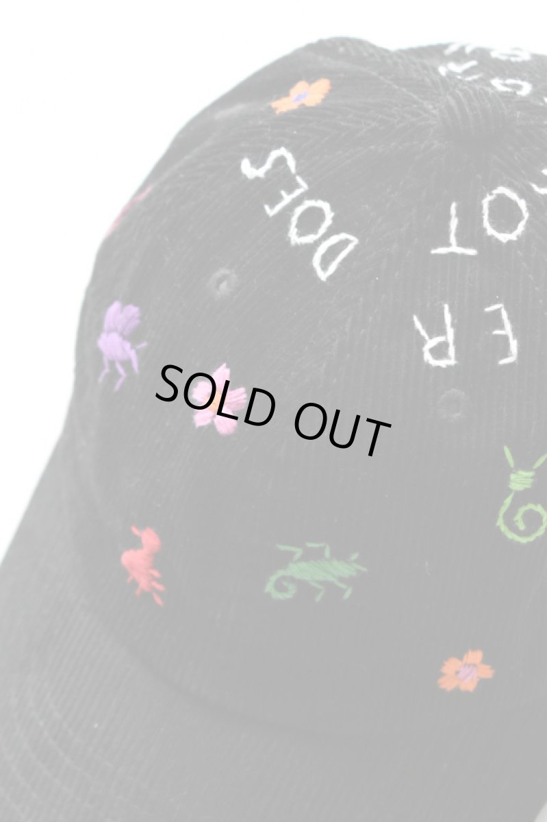 画像3: Behind The River (ビハインドザリバー) BTR×Lucy OAXACA Animalitos Corduroy Cap [BLACK] (3)