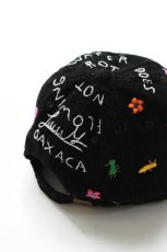 画像5: Behind The River (ビハインドザリバー) BTR×Lucy OAXACA Animalitos Corduroy Cap [BLACK] (5)