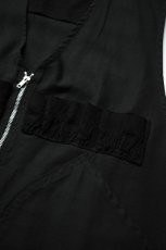 画像14: Behind The River (ビハインドザリバー) "Black Beauty Vintage" Black Over Dye Western Field Hunting Vest (14)