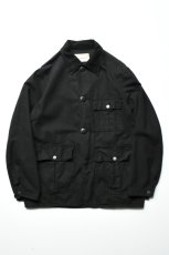 画像2: Behind The River (ビハインドザリバー) "Black Beauty Vintage" Black Over Dye Ted Williams Hunting Jacket (2)