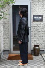 画像5: Behind The River (ビハインドザリバー) "Black Beauty Vintage" Black Over Dye Western Field Hunting Vest (5)