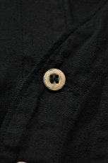 画像8: 【For WOMEN】Behind The River (ビハインドザリバー) "Black Beauty Vintage" Black Over Dye Sterling J.C.Penney Hunting Vest (8)