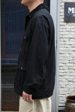 画像8: Behind The River (ビハインドザリバー) "Black Beauty Vintage" Black Over Dye Ted Williams Hunting Jacket (8)