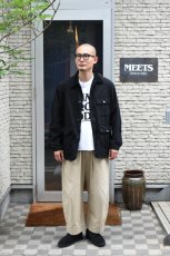 画像4: Behind The River (ビハインドザリバー) "Black Beauty Vintage" Black Over Dye Ted Williams Hunting Jacket (4)