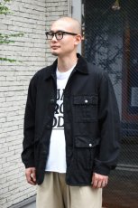 画像3: Behind The River (ビハインドザリバー) "Black Beauty Vintage" Black Over Dye Ted Williams Hunting Jacket (3)