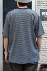 画像5: handvaerk (ハンドバーク) 60/2 S/S BIG T-SHIRT [BLACK/WHITE] (5)