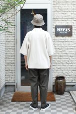 画像5: handvaerk (ハンドバーク) PIQUE S/S TAPERED BIG POLO SHIRT [LT.GREY] (5)