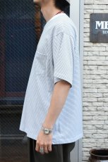 画像4: handvaerk (ハンドバーク) 60/2 S/S BIG T-SHIRT [WHITE/BLACK] (4)