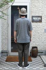 画像9: handvaerk (ハンドバーク) 60/2 S/S BIG T-SHIRT [BLACK/WHITE] (9)
