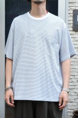 画像3: handvaerk (ハンドバーク) 60/2 S/S BIG T-SHIRT [WHITE/BLACK] (3)
