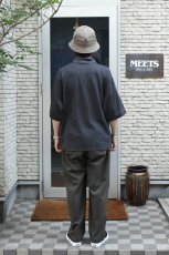 画像5: handvaerk (ハンドバーク) PIQUE S/S TAPERED BIG POLO SHIRT [CARBON BLACK] (5)