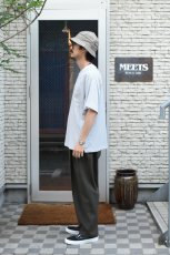 画像8: handvaerk (ハンドバーク) 60/2 S/S BIG T-SHIRT [WHITE/BLACK] (8)