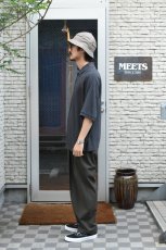 画像4: handvaerk (ハンドバーク) PIQUE S/S TAPERED BIG POLO SHIRT [CARBON BLACK] (4)