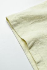 画像5: GOODWEAR (グッドウェア) S/S POCKET TEE [CREAM YELLOW] (5)