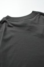 画像16: handvaerk (ハンドバーク) 60/2 S/S TAPERED BIG T-SHIRT [IRON] (16)