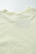 画像10: GOODWEAR (グッドウェア) S/S POCKET TEE [CREAM YELLOW] (10)