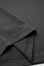 画像14: handvaerk (ハンドバーク) 60/2 S/S TAPERED BIG T-SHIRT [IRON] (14)