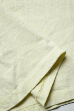 画像8: GOODWEAR (グッドウェア) S/S POCKET TEE [CREAM YELLOW] (8)
