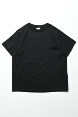 画像2: GOODWEAR (グッドウェア) S/S POCKET TEE [BLACK] (2)