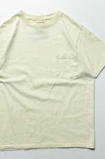 画像1: GOODWEAR (グッドウェア) S/S POCKET TEE [CREAM YELLOW] (1)