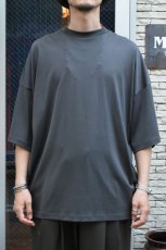 画像7: handvaerk (ハンドバーク) 60/2 S/S TAPERED BIG T-SHIRT [IRON] (7)