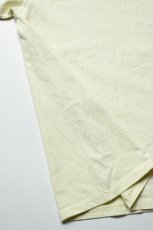 画像7: GOODWEAR (グッドウェア) S/S POCKET TEE [CREAM YELLOW] (7)