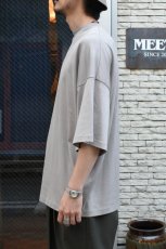 画像8: handvaerk (ハンドバーク) 60/2 S/S TAPERED BIG T-SHIRT [STONEWARE] (8)