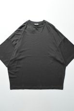 画像2: handvaerk (ハンドバーク) 60/2 S/S TAPERED BIG T-SHIRT [IRON] (2)