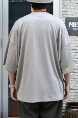 画像9: handvaerk (ハンドバーク) 60/2 S/S TAPERED BIG T-SHIRT [STONEWARE] (9)