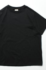 画像1: GOODWEAR (グッドウェア) S/S POCKET TEE [BLACK] (1)