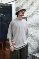 画像3: handvaerk (ハンドバーク) 60/2 S/S TAPERED BIG T-SHIRT [STONEWARE] (3)