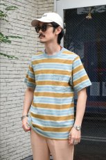 画像2: patagonia (パタゴニア) メンズ・ミッドウェイト・ウォーター・ピープル・マーク・ポケット・ティー [BIG WALL/BLUE SAGE] (2)