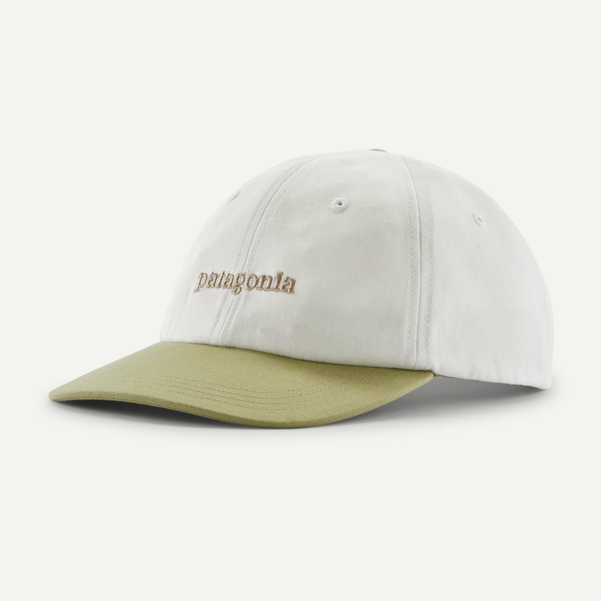 画像1: patagonia (パタゴニア) フィッツロイ・アイコン・トラッド・キャップ [BIRCH WHITE W/GUMTREE GREEN] (1)