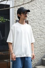 画像3: Caledoor (カレドアー) Ice Pack Nylon T-Shirt [WHITE] (3)