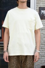 画像7: GOODWEAR (グッドウェア) S/S POCKET TEE [CREAM YELLOW] (7)