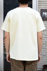 画像9: GOODWEAR (グッドウェア) S/S POCKET TEE [CREAM YELLOW] (9)